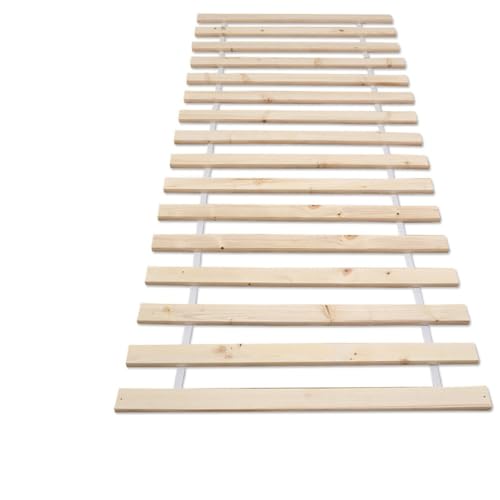 Rolllattenrost Lattenrost Rollrost Holzlatten Bettrost Latten versch. Modelle (90 x 200 cm,11 Latten (Basic A))