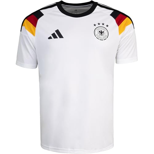 adidas DFB Deutschland Germany Fan Trikot Jersey (DE/NL/SE/PL, Alphanumerisch, M, Regular, Regular, White)