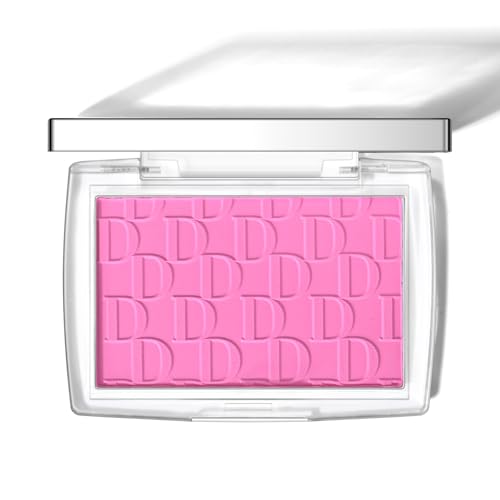 KYDA Powder Blush, Radiant Glow Face Blusher, Blendable Formula, Lasting Moisturizing, Ultra Fine Lightweight Texture, Pink