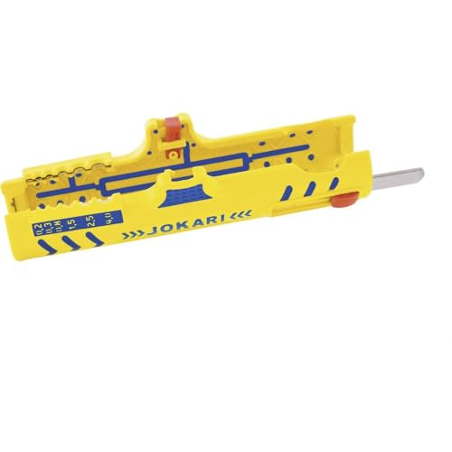 JOKARI®original Secura Super Entmanteler No.15 zum Abisolieren von Leitungen in Innendosen NYM-J 3x1,5² bis 5 x 2,5mm², Litzen 0,2 bis 4mm²,Art.Nr. 30155