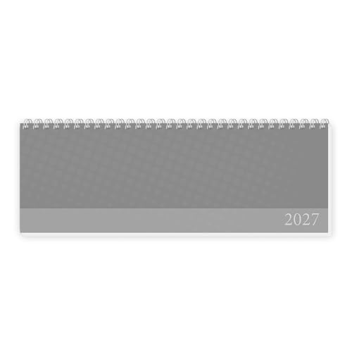 TRÖTSCH Schreibtischquerkalender 2 (eine Woche 2 Seiten) 2027: Tischkalender Wochenkalender