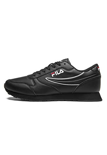FILA Herren Orbit Low Sneaker, Schwarz, 41 EU