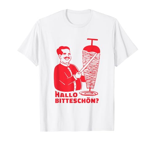 Döner Kebab Dönerladen - Hallo Bitteschön T-Shirt