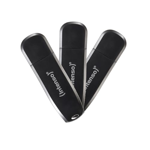 Intenso Speed Line 3x32GB USB Stick USB 3.2 Gen 1x1 – USB-A Speicherstick mit bis zu 70 MB/s, Multipack