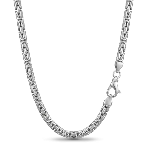 Avesano Königskette 925 Silber Kette Herren Halskette 3 mm 101095-050