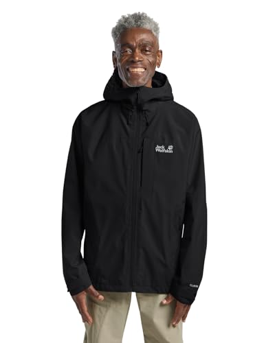 Jack Wolfskin Herren Tempest 2l Jkt M, Schwarz, XL EU