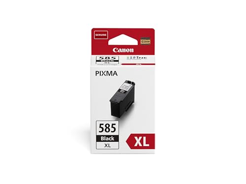 Canon PG-585XL (Black) Genuine Ink Cartridge - Compatible with PIXMA TS7650i and TS7750i