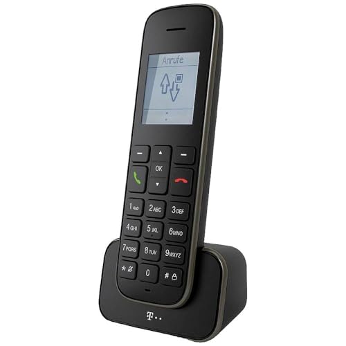 Telekom Erweiterungspack Sinus 207 Pack (Mobilteil und Ladeschale) schwarz