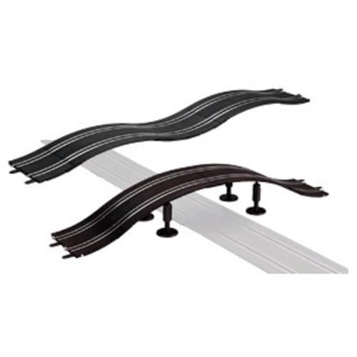 Carrera - 20061649 Kamelbuckel/Überfahrt Erweiterungsset für DIGITAL 143, Plus GO!!! | Rennbahn-Erweiterung für Bahnen im Maßstab 1:43 | Für Kinder ab 6 Jahren & Erwachsene