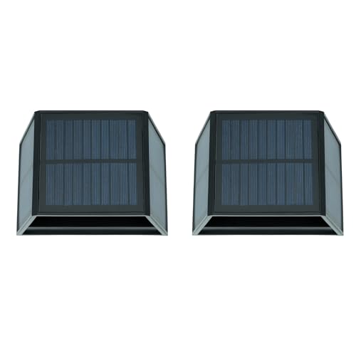 Campnetic LED Solar Ambientelicht mit Magnethalterung - 2er Set - Campingleuchte, Campinglicht - Verstellbarer Lichtkegel, Solaraufladung & 12h Laufzeit - Vanlife, Camping, Kastenwagen, Wohnmobil
