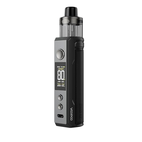 Voopoo Drag X2, Pod System, 5 ml, 80 W, Farbe gray metal