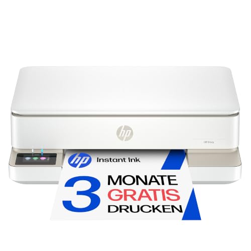 HP Envy 6120e, Multifunktionsdrucker, 3 Monate gratis drucken Instant Ink inklusive, Drucken, Kopieren, Scannen, Mobiler Faxversand, Wi-Fi, Beidseitiger Druck