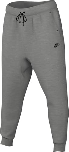 Nike Herren Tech Hose, Dk Grey Heather/Black, L