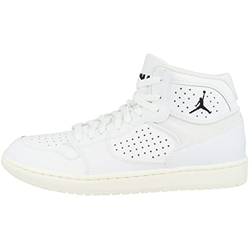 Jordan Herren Access Sneakers, Mehrfarbig (White/White-Pale Ivory-Metallic Gold 100), 45 EU