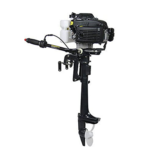 awolsrgiop 4-Takt 4 PS Aussenborder, Außenborder Outboard Bootsmotor Außenborder Aussenborder Außenbordmotor Aussenbordmotor, Außenbordermotoren für Boote CDI Zündsystem Manueller Start