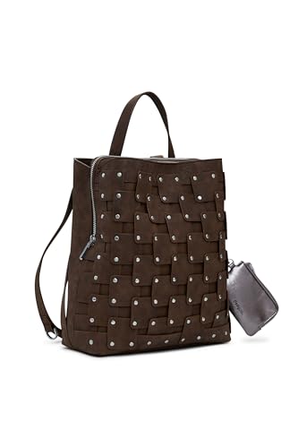 Desigual Rucksack Freizeitrucksack New Patch 1 Sumy Backpack Chocolate dunkelbraun
