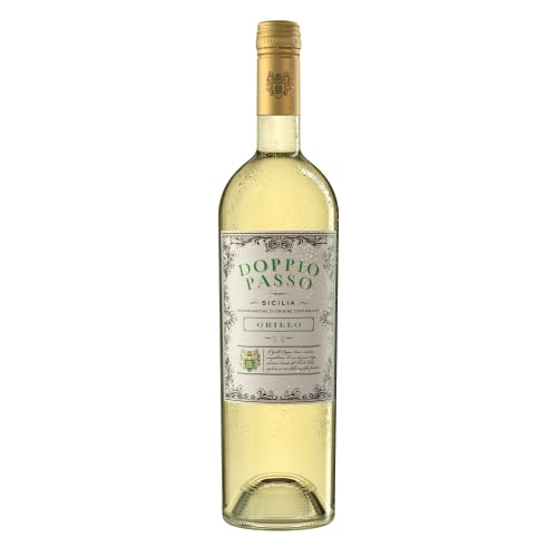 Doppio Passo Grillo Sizilien, Weißwein Italien (1 x 0,75l)