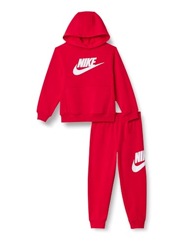 Nike Kinder Club Fleece Set, University Red, 6/7 Jahre