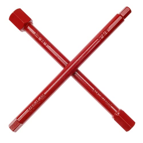 WGB Das Werkzeug Sanitär Kreuzschlüssel für Klempner 10x12x17x22 mm, Außensechskant 3/8