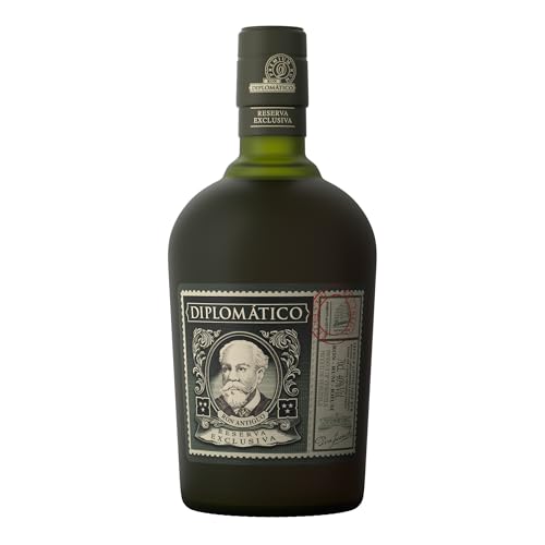 Diplomático Reserva Exclusiva - Premium Rum - Geschenkempfehlung- Komplex und ausgewogen, mit einem langanhaltenden, verführerischen Abgang - 0.7L/40% Vol.