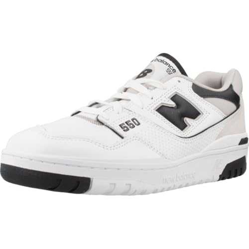 New Balance Herren 550 Sneaker, Weiß 100, 38,5 EU