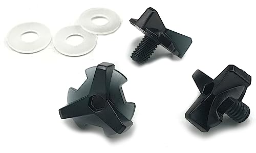 O'NEAL | Motorcross-Helm-Ersatzteile | Motorrad Enduro | 3 ABS-Schrauben für die Schirmhalterung | Visor Screw Set 2SRS Helmet | Silber | One Size