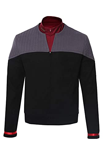 Fortunezone Generations Captain Jean-Luc Picard Cosplay Kostüm Jacke Herren