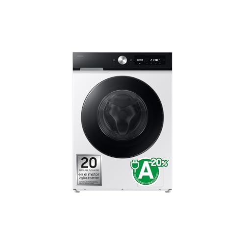 SAMSUNG WW11DB7B94GEU3 Waschmaschine, 11 kg, SmartThings und AI Ecobubbe™, Klasse A, Weiß