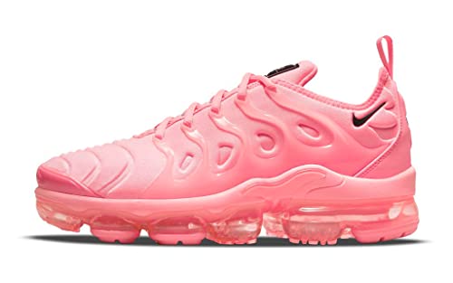 Sunset Pulse Nike WMNS Air Vapormax plus in Schwarz und Geistergrün, Schwarz, 7.5
