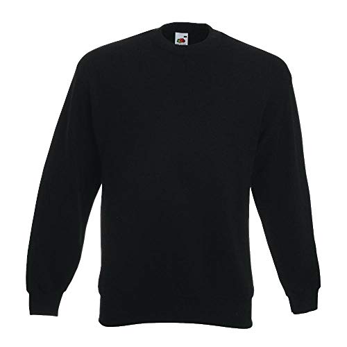 Fruit of the Loom - Sweatshirt 'Set-In' XL,Black