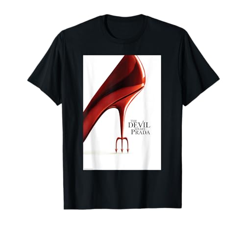 The Devil Wears Prada Red Shoe & Logo Official Movie Poster T-Shirt