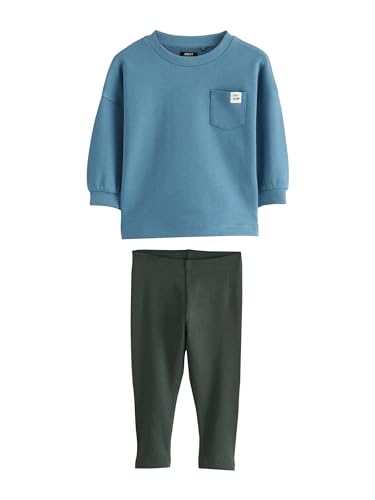 NEXT Jungen Langarmoberteil und Leggings im Set