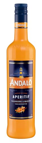 Andalö (0,7 L) – Nordischer Aperitif mit fruchtig-frischer Note – Genuss als Spritz mit Prosecco, als Longdrink und Cocktail Basis oder pur – sommerlicher Frucht Likör - 15% Vol.