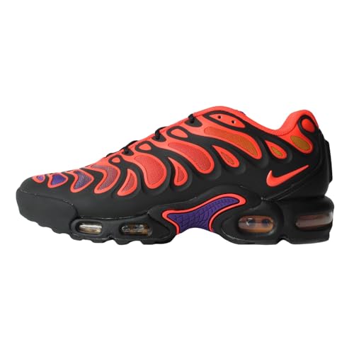 Nike Air Max Plus 3 Herrenschuhe (CK6715-101, White/Black/Gunsmoke/Team Orange), Black Brightcrimson, 48.5 EU