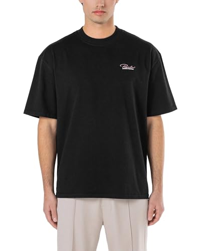 Pegador Carillo Oversized T-Shirt Herren, Washed Black, M