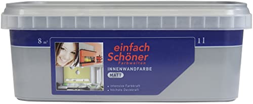 Wilckens Innenwandfarbe matt, 1 l, Unendlich Grau