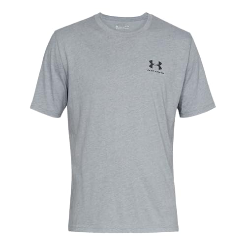 Under Armour Herren Sportstyle Left Chest, komfortables T-Shirt für Männer mit Logo auf der linken Brust, Sportshirt mit loser Passform