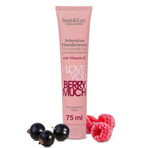 Jean & Len Handcreme I Love You Berry Much, vegan, 75 ml