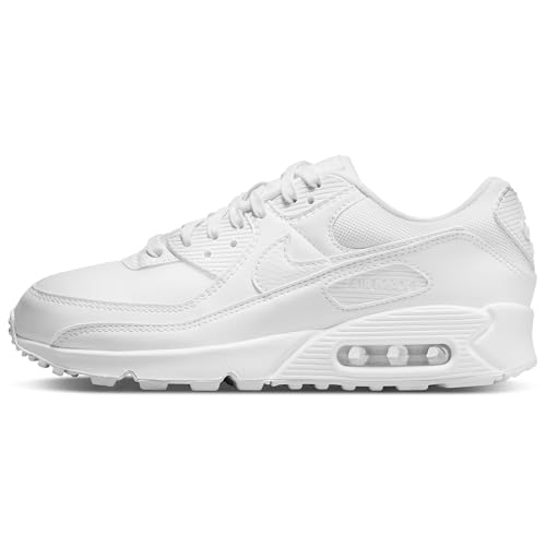 NIKE Air Max 90 Damen Sneaker Farbe: Weiß/Weiß (100); Größe: EUR 39 | US 8 | UK 5.5