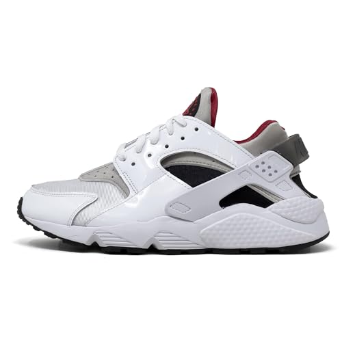 Nike Huarache Damen-Sneaker (White/Black/Light Iron Ore, US Footwear Size System, Adult, Women, Numeric, Medium, 10), Weiss/opulenter Garten, 42 EU