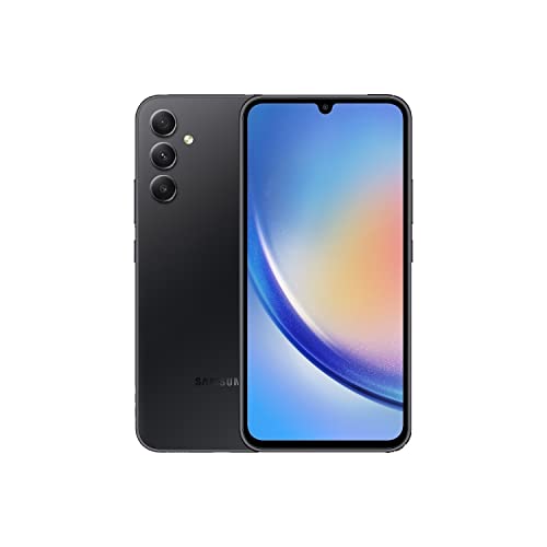 Samsung A346B Galaxy A34 5G, unlocked, 128GB/6GB RAM Dual-SIM Awesome-Graphite (Generalüberholt)