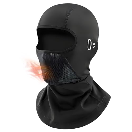 JazRvr Toptrek Sturmhaube Winter, Winddicht Warm Sturmmaske, Warme Atmungsaktive Sturmhaube für Outdoorsports Radfahren Snowboarden Skifahren Motorradfahren, Atmungsaktive Skimaske für Herren& Damen