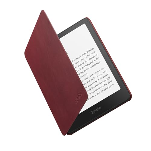 Hülle für Amazon Kindle Paperwhite und Amazon Kindle Colorsoft – Leichte und wasserfeste faltbare Schutzhülle – Premiumleder