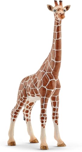 SCHLEICH WILD Life | Giraffenkuh 14750 | detailgetreue Tierfiguren | Zoo Spielzeug | tolles Geschenk für Jungen und Mädchen | Deko für Geburtstag | Spielfigur ab 3 Jahren | 9 x 4 x 17 cm
