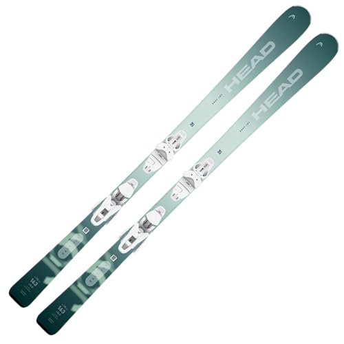 Damenski Alpinski Carvingski - Head Easy Joy SLR - 153cm - Allride Rocker - inkl. Bindung Joy 9 GW SLR Z2,5-9 Gripwalk - für Anfängerinnen - Ski für präparierte Piste