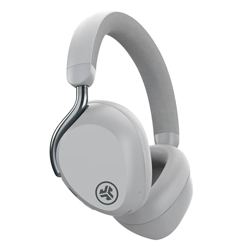 JLab Epic Lux Lab Edition Adaptive Noise Cancelling Kopfhörer - Bluetooth Kopfhörer Over Ear kabellos mit Mikrofon, 90+ Std., Wireless Headphones mit Multipoint & Hi-Res Audio, Wolkenweiß