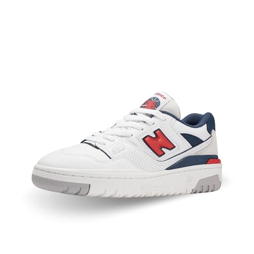 New Balance Schuhe 550 TG 38.5 Code GSB550ED, Weiß Blau Rot, 38.5 EU