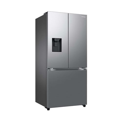 Samsung French-Door-Kühlschrank mit Gefrierfach, 178 cm, 495 l, WiFi & SmartThings AI Energy Mode, Twin Cooling+, Auto Ice Maker, No Frost+, Edelstahl Look, RF50C530ES9/EF