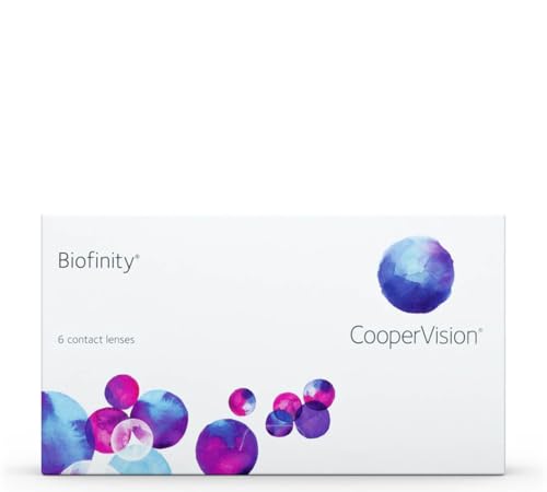 Biofinity Monatslinsen weich / BC 8.6 mm / DIA 14.0 / -1,75 Dioptrien , 6 Stück (1er Pack)
