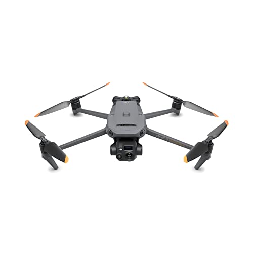 DJI Mavic 3T Worry-Free Basic Combo - Kameradrohne mit 640×512 Wärmebildkamera, 1/2″ CMOS-Weitwinkelkamera, 56-facher Hybridzoom, 39 min Flugzeit, zentimetergenaue Positionierung